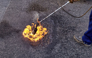 Fishleigh Castle flat roofing repairs