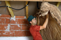 Fishleigh Castle tapered roof insulation
